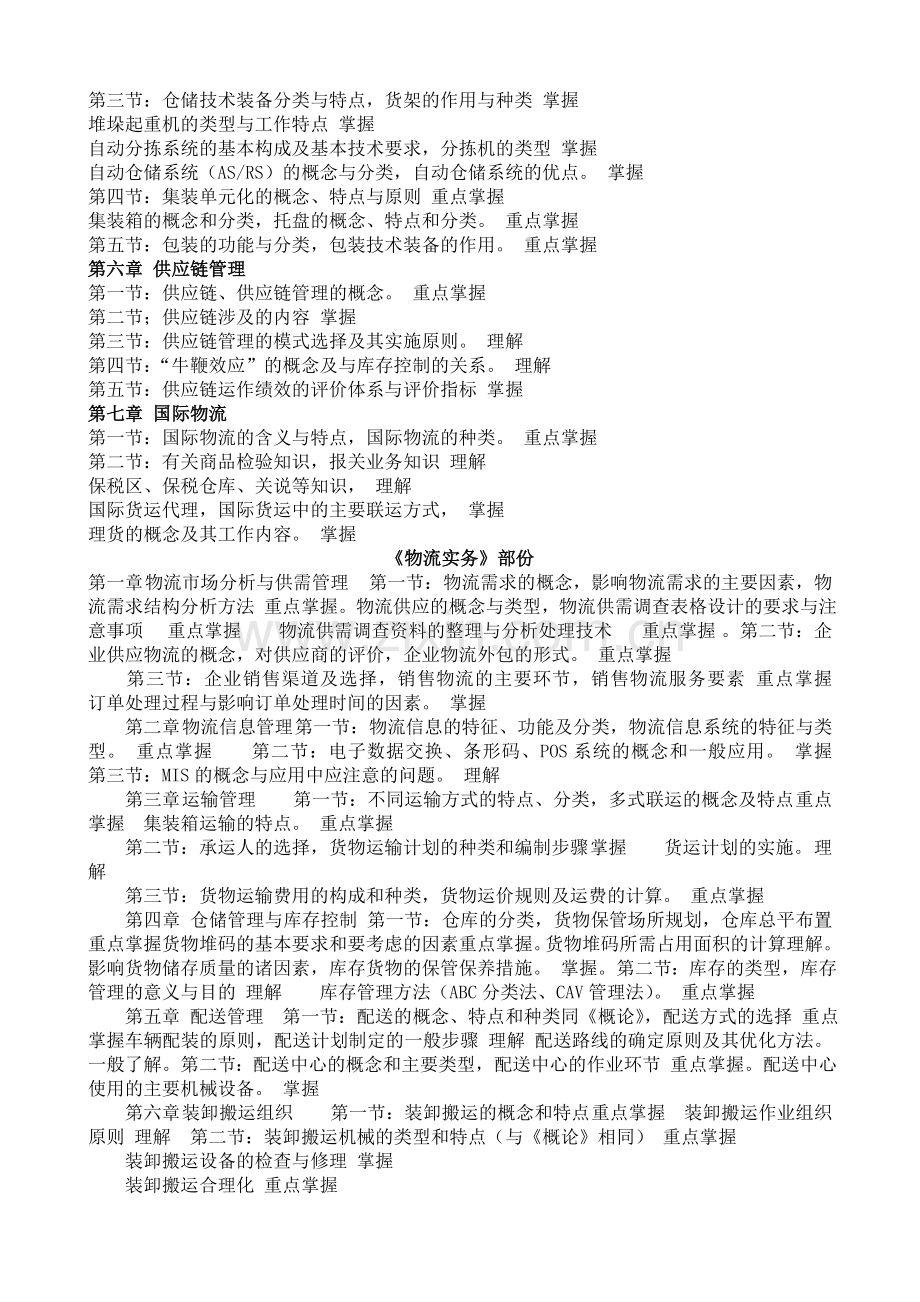 助理物流师大纲.doc_第2页