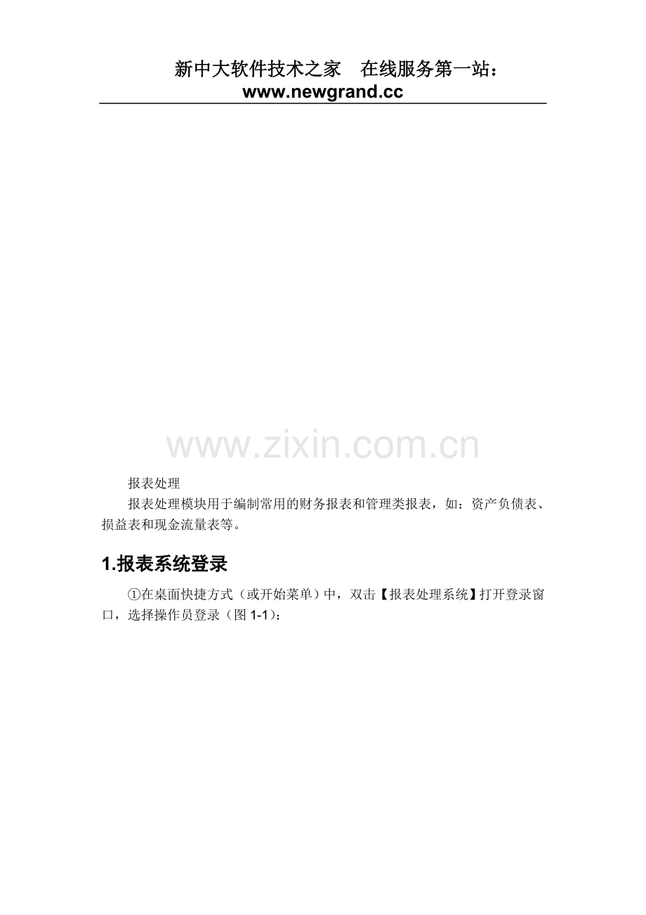 04-新中大SE报表处理操作手册.doc_第1页