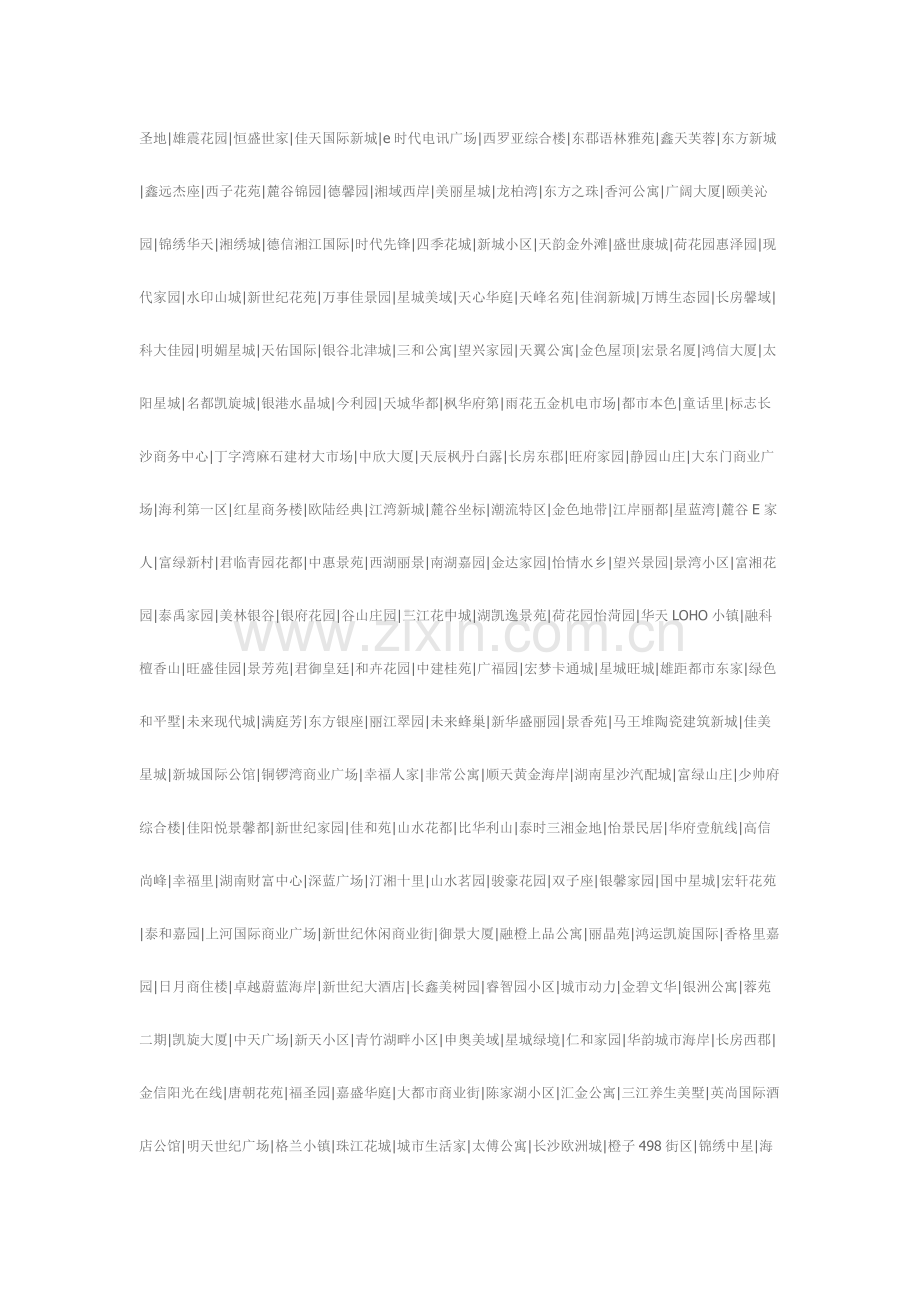长沙房地产案名集.doc_第2页