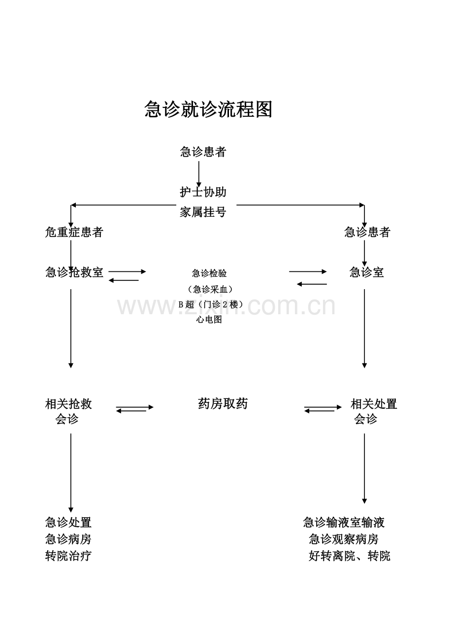 急诊就诊流程图.doc_第1页