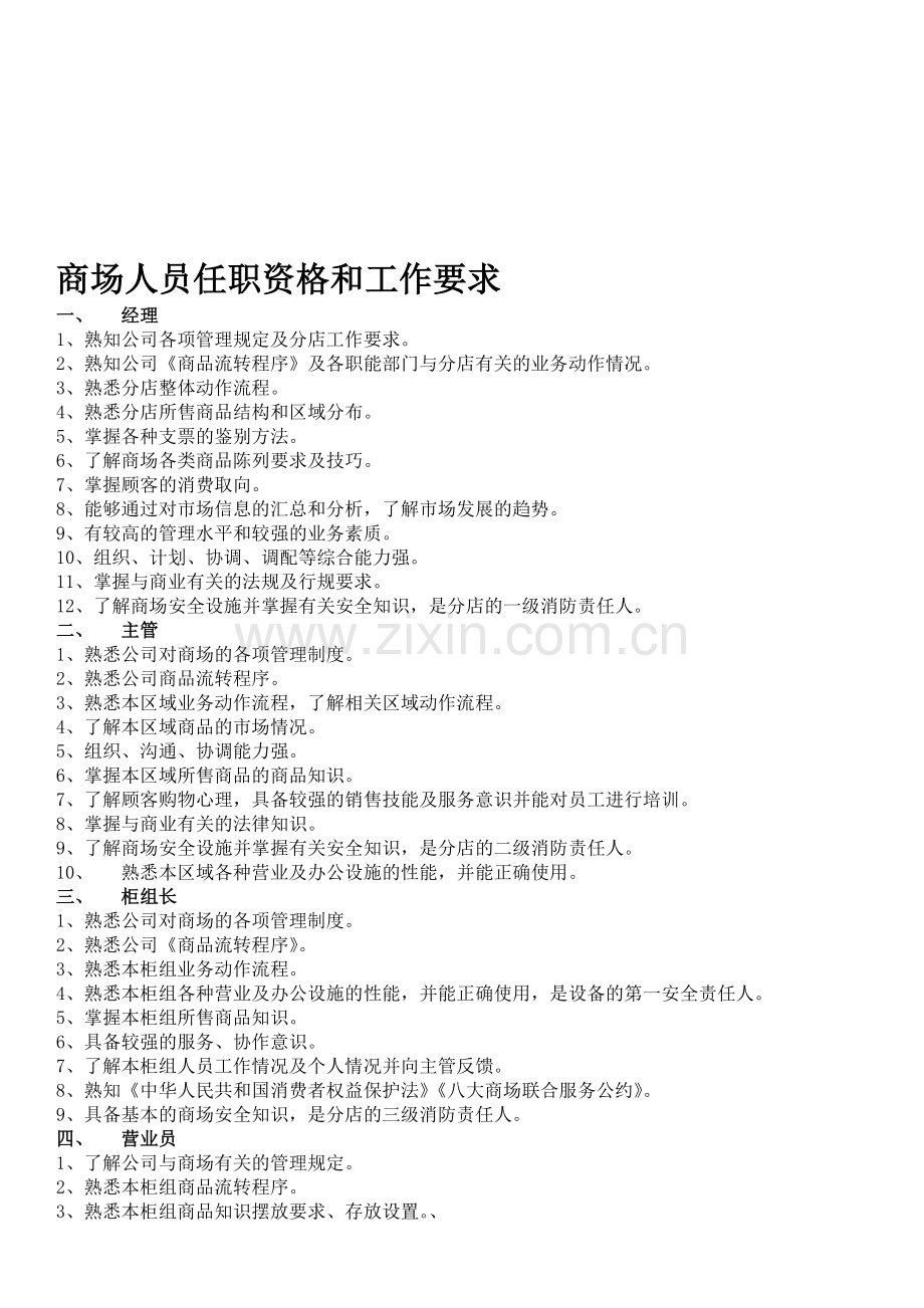 人员任职职责.doc_第1页