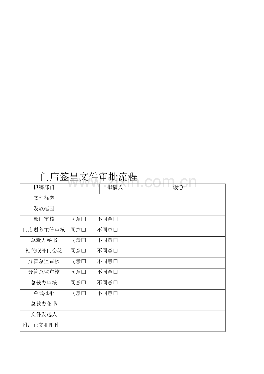 公司签呈、发文审批流程.doc_第1页