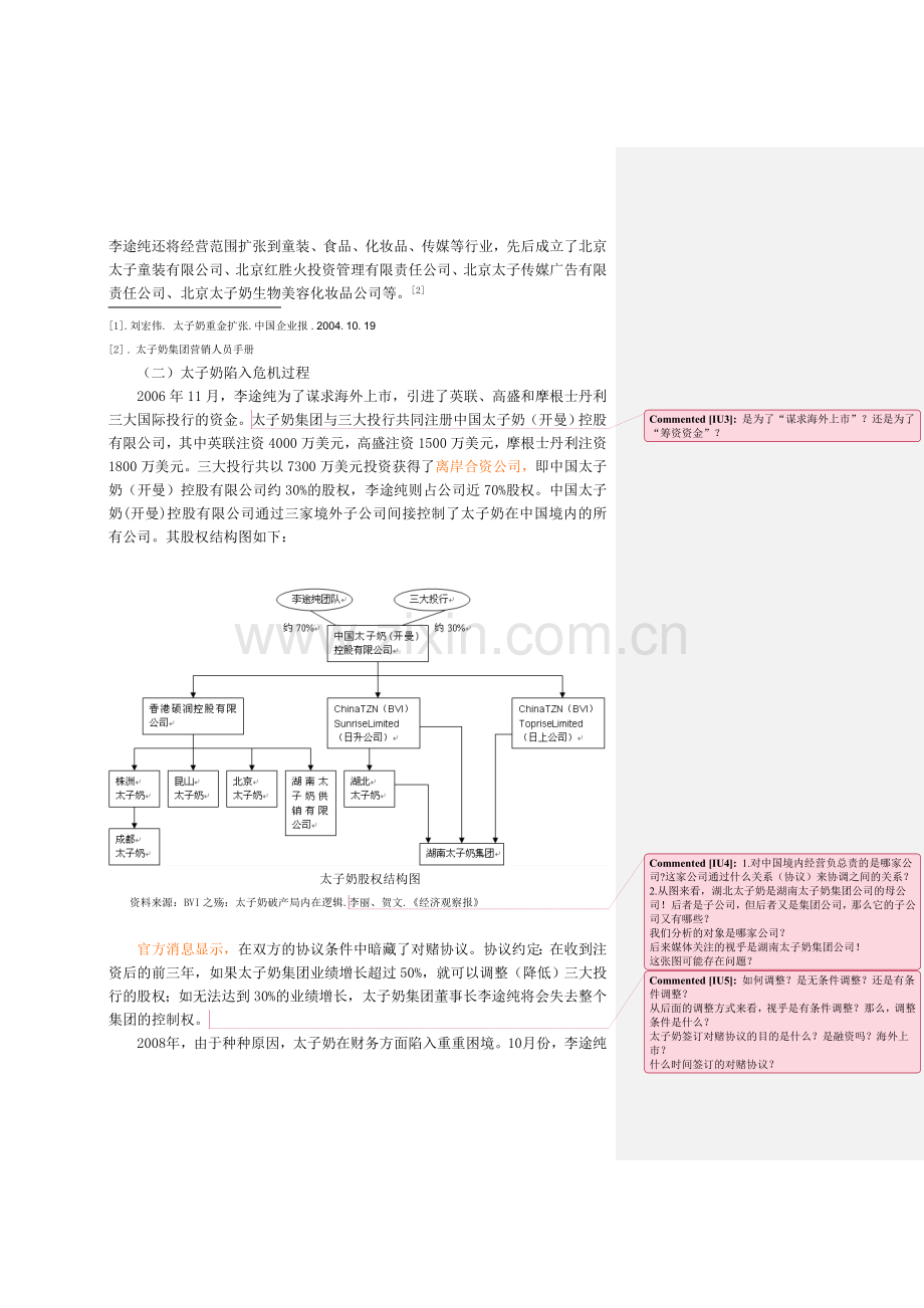 太子奶破产重整原因分析.第二稿.-戴紫薇.20120611.doc_第2页
