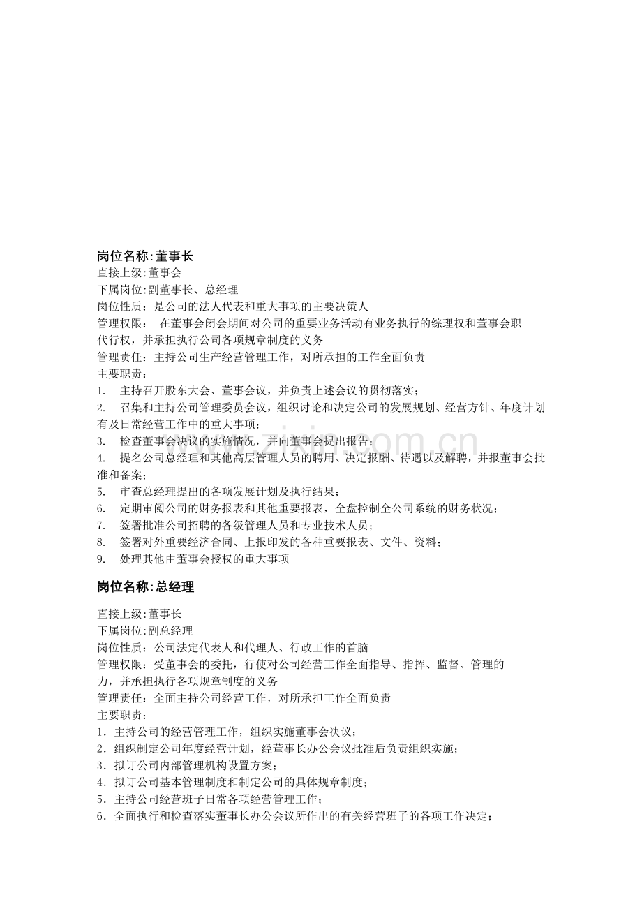 职位分析汇编.doc_第1页