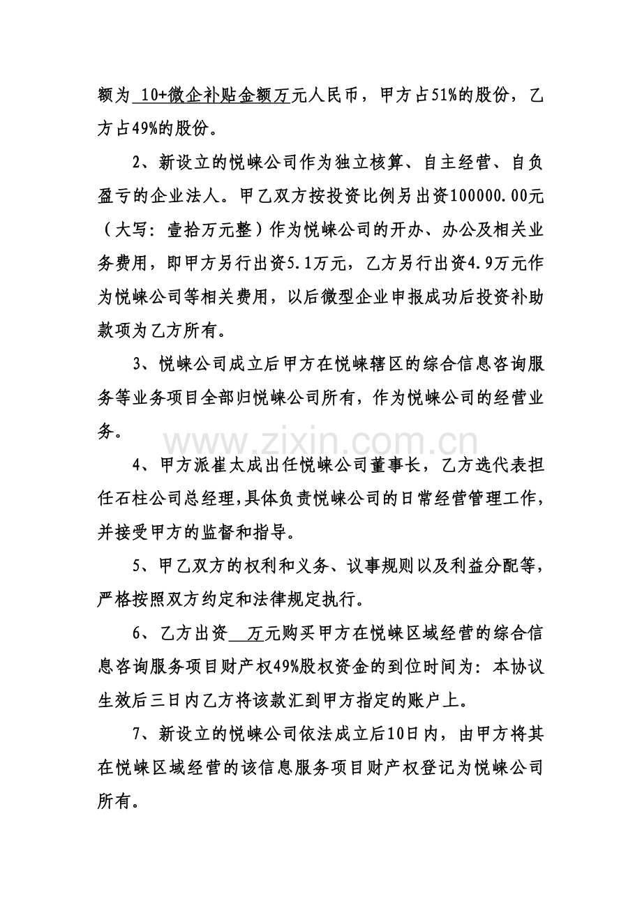 共生信息科技合作协议.doc_第2页