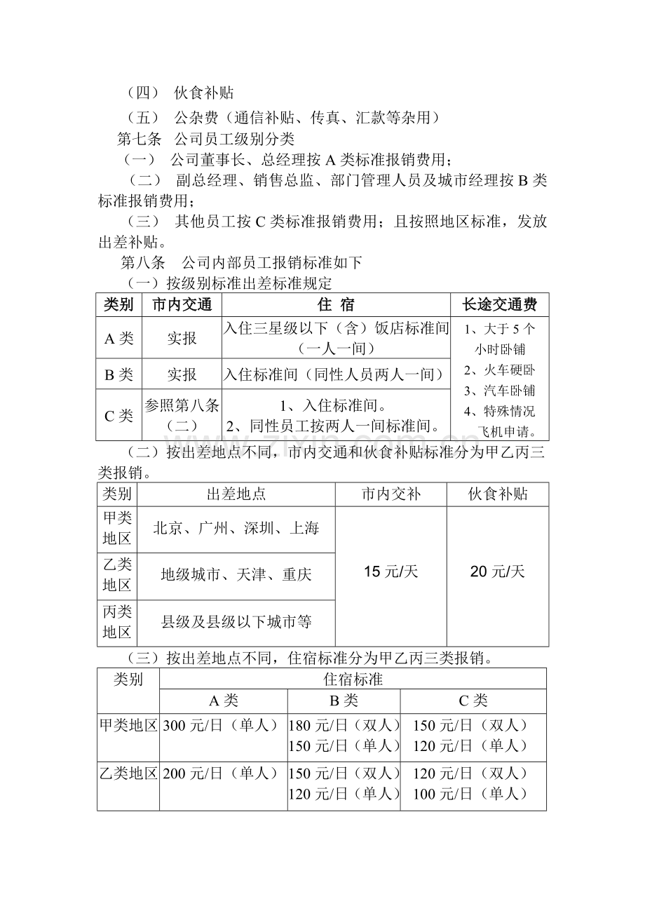 出差管理制度(暂行).doc_第2页