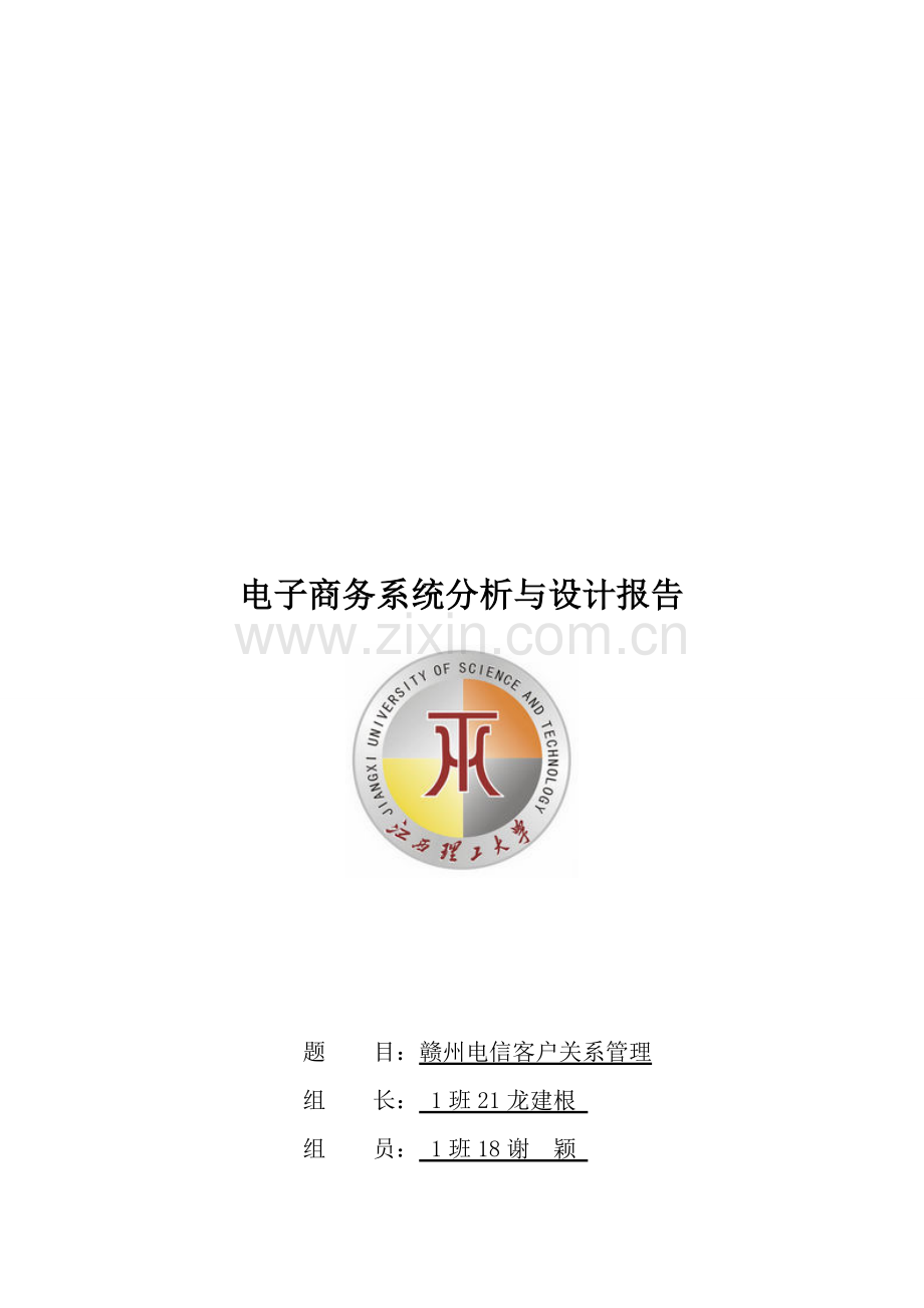 电子商务分析与设计--终稿.doc_第1页