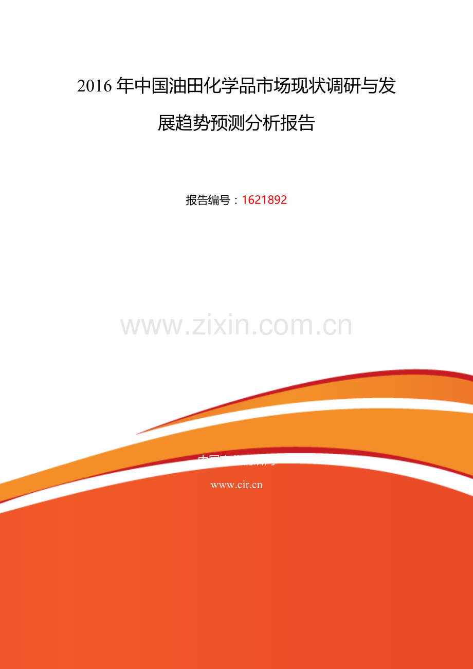 2016年油田化学品调研及发展前景分析.doc_第2页