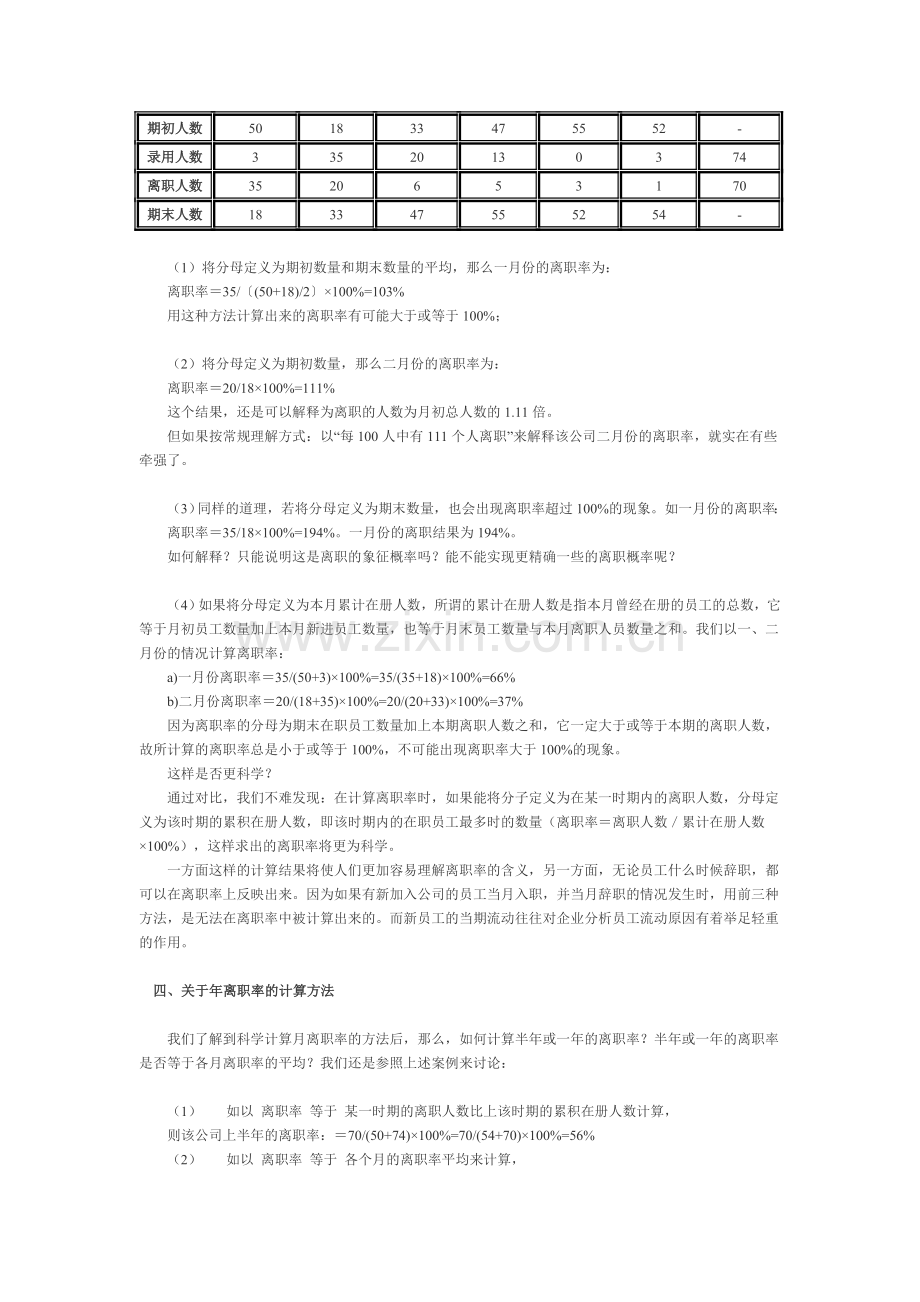 几种员工离职率计算方法分析.doc_第2页