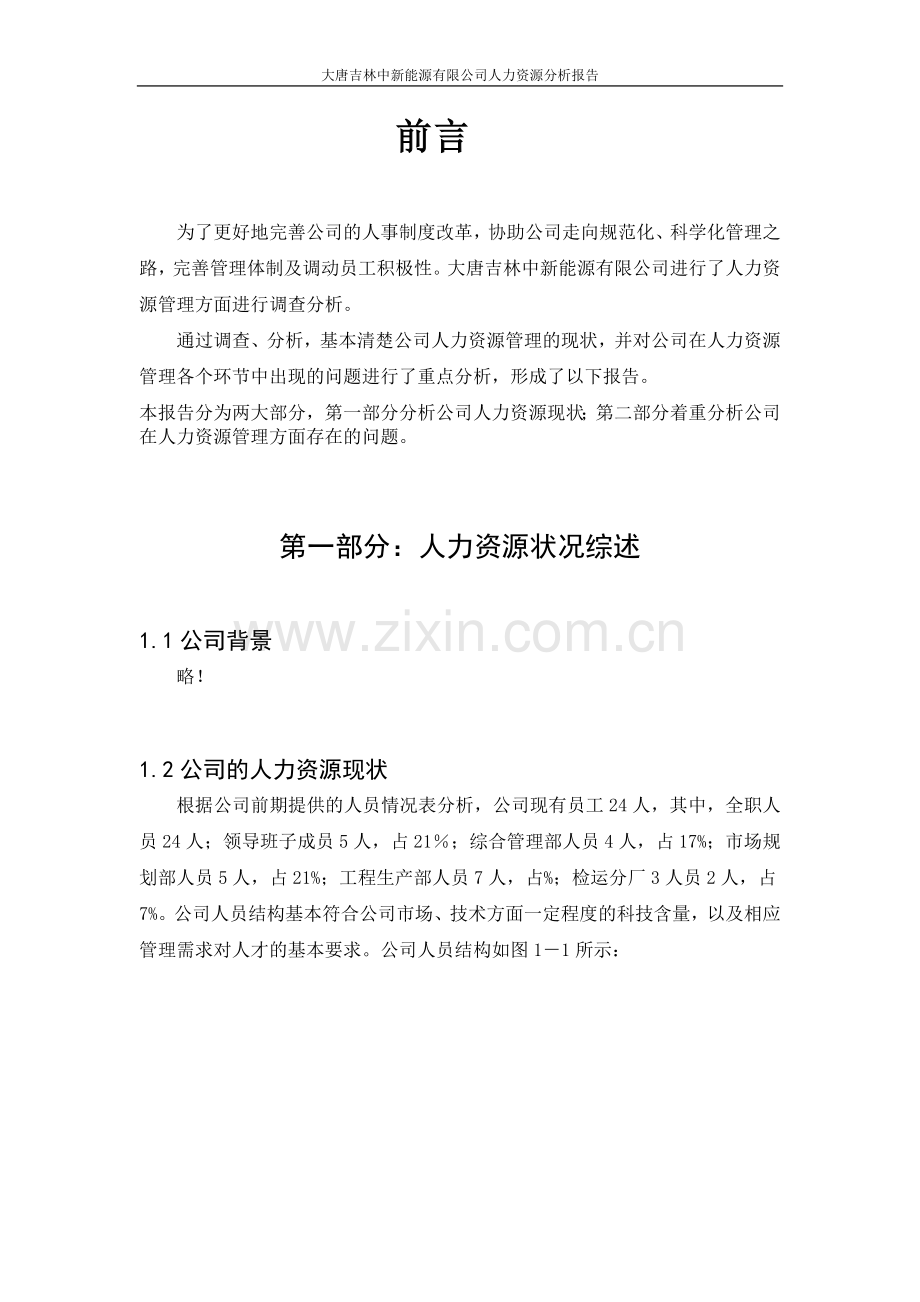 某公司人力资源分析报告.doc_第2页