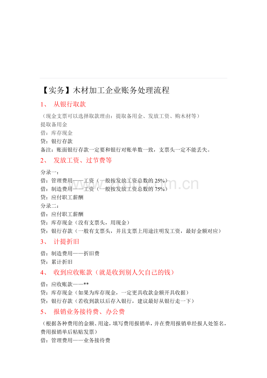 木材加工企业账务处理流程.doc_第1页