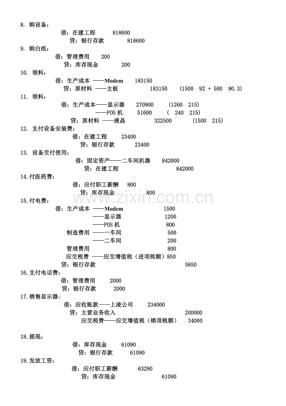 会计模拟实训.doc_第2页