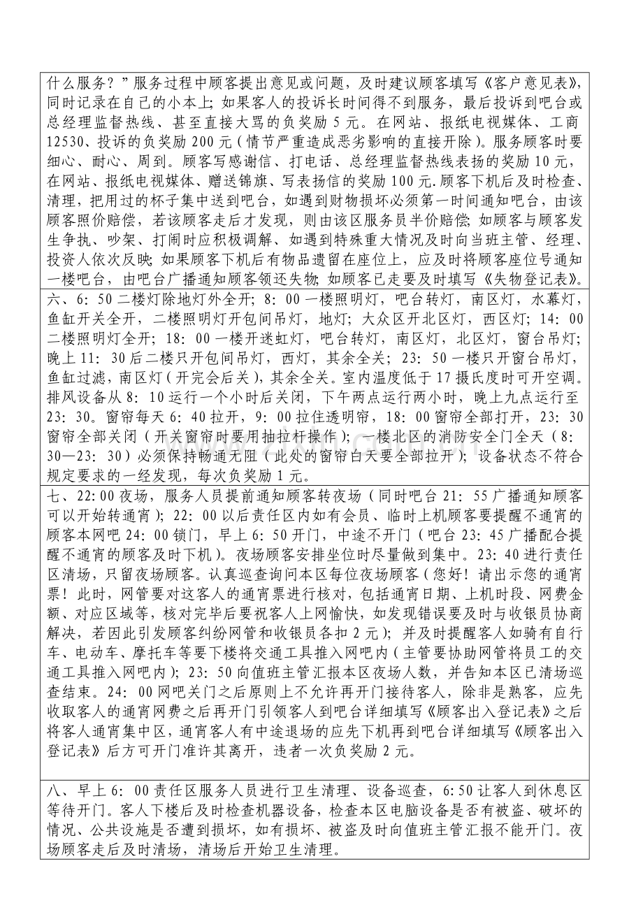 应大网吧网咖服务人员岗位职责.doc_第2页