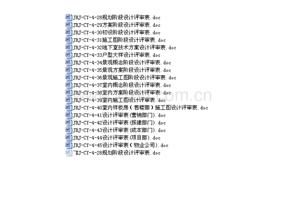 地产设计各专业各阶段评审要点.doc_第1页