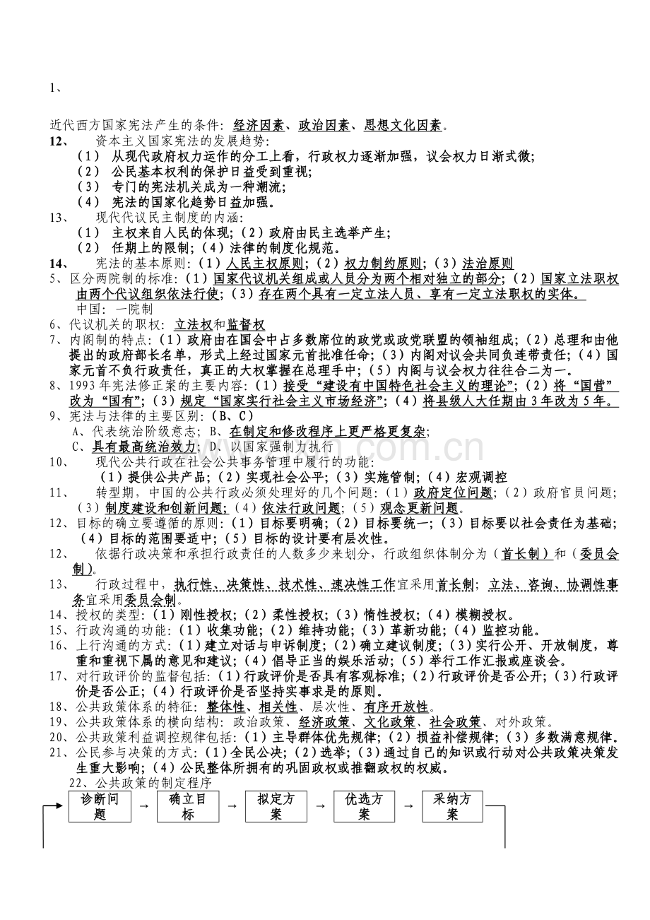 初任公务员核心管理课程题目及答案(多选).doc_第1页