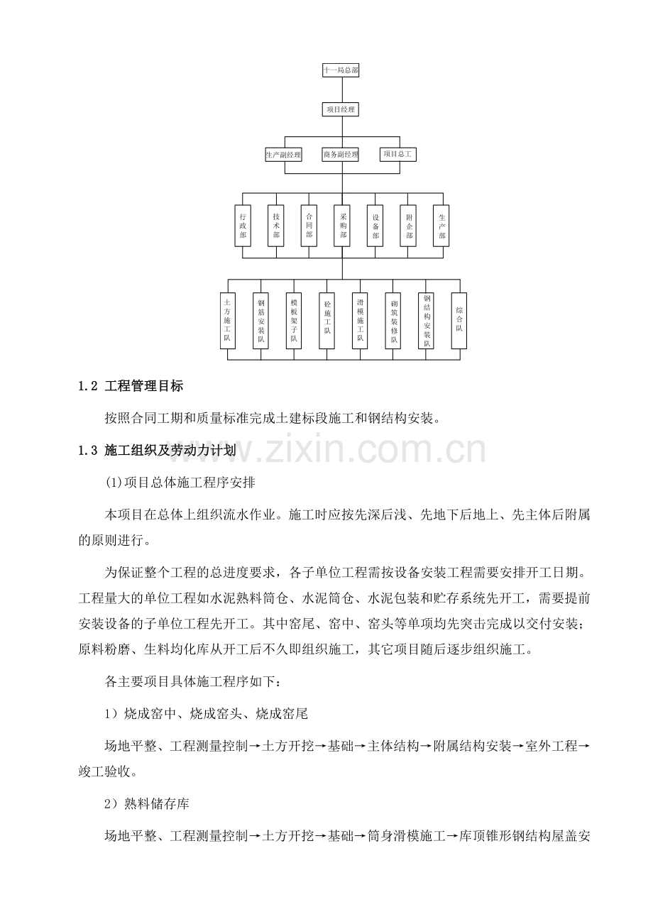 埃及5000吨水泥厂施工方案.doc_第2页