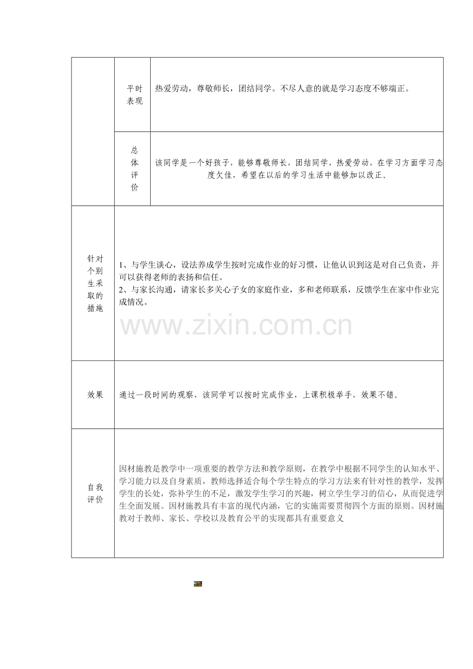 了解个别学生报告.doc_第2页