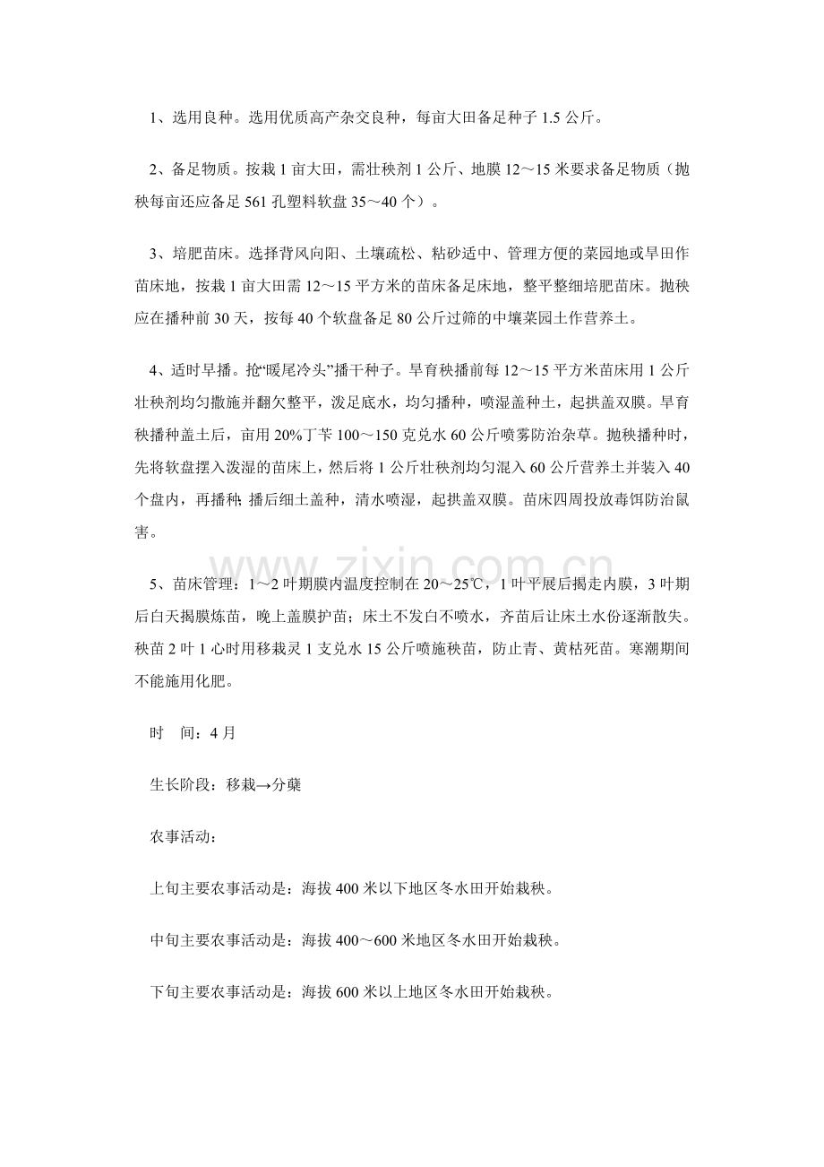 水稻生产农事记录.doc_第2页