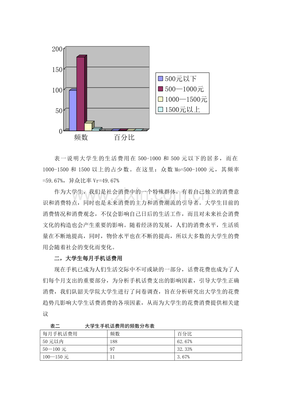 大学生手机话费市场调查报告分析.doc_第2页