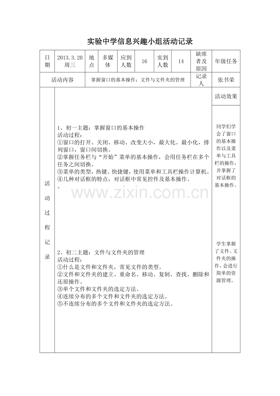 1107信息技术兴趣小组活动记录.doc_第2页