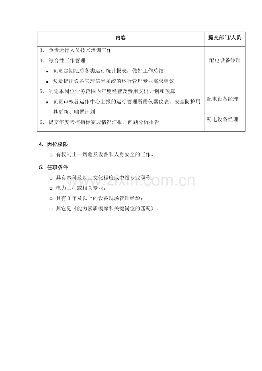 DE-岗位职责-配电运营部运行主管.doc_第2页