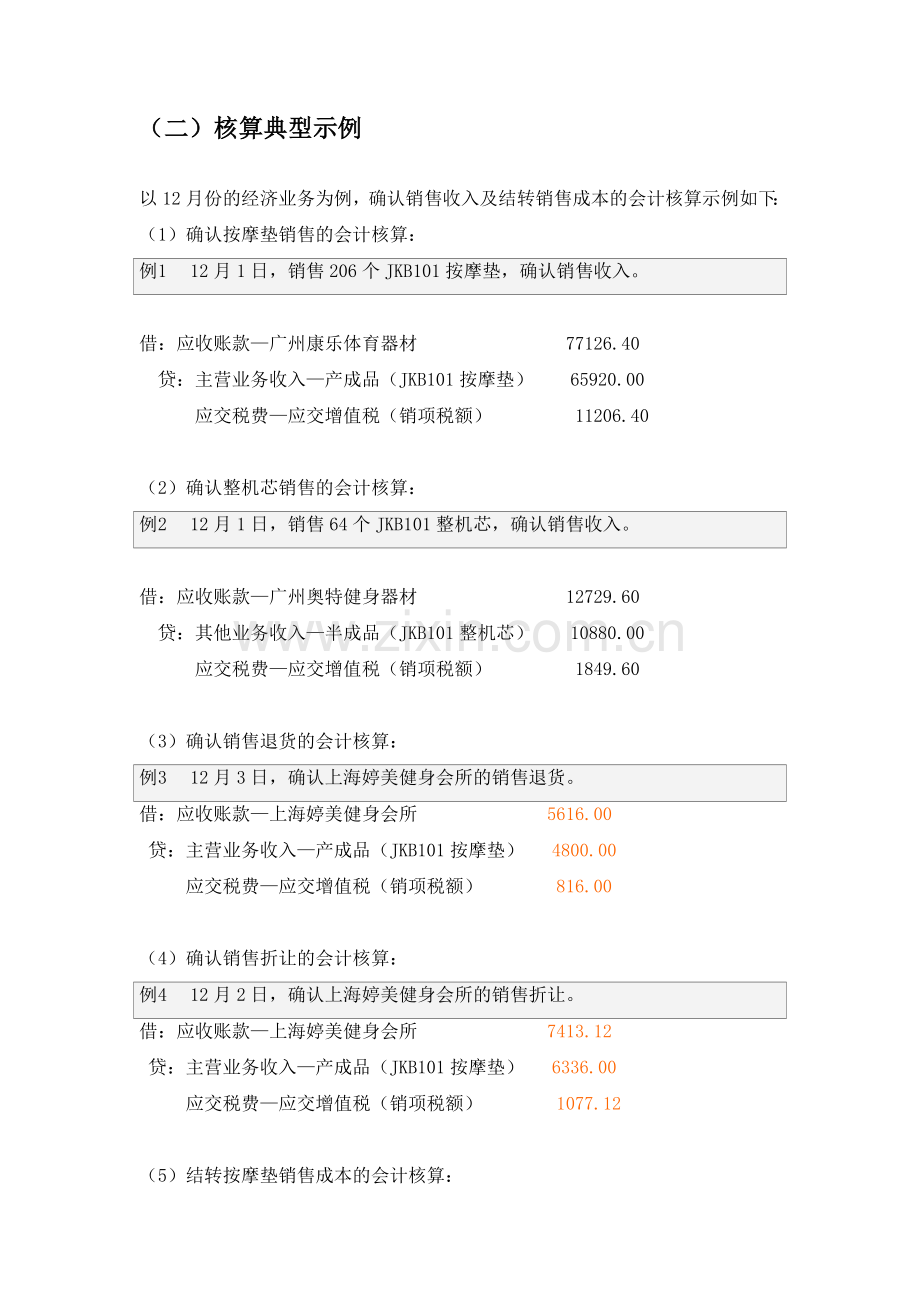 销售业务会计核算.doc_第2页