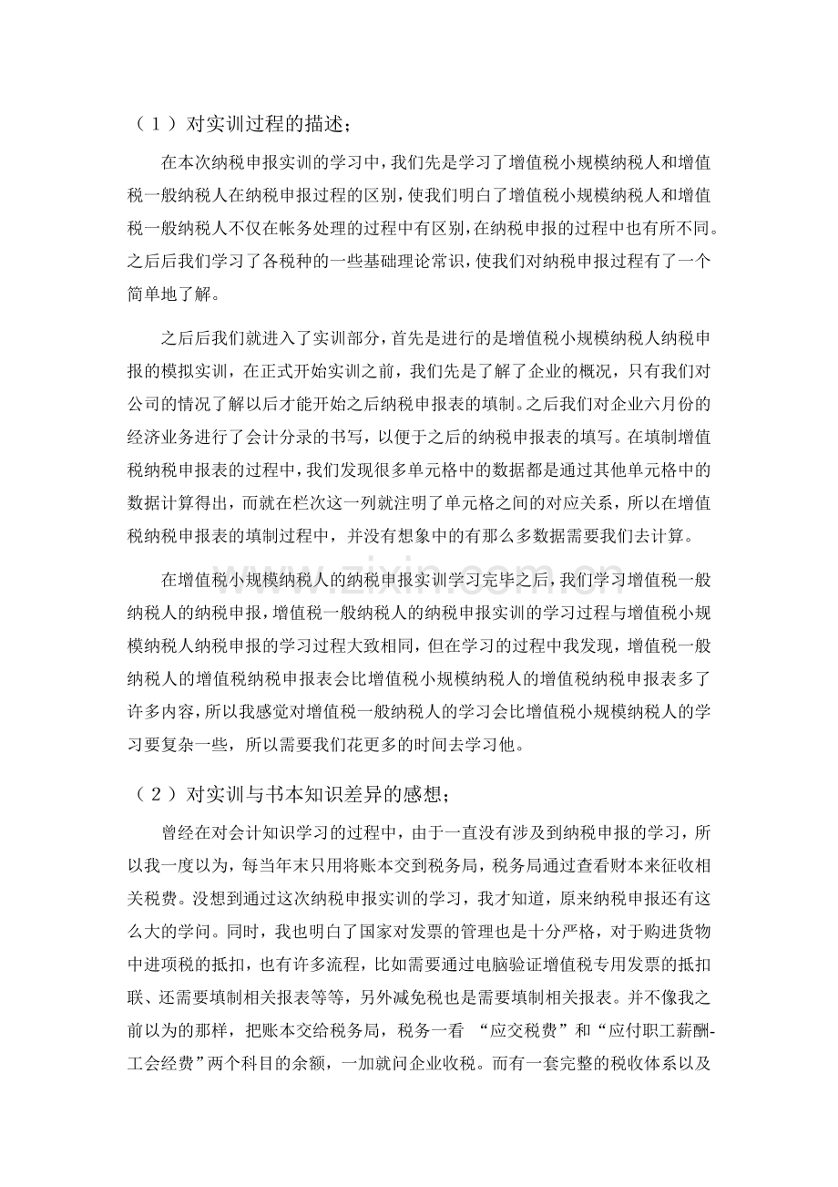 纳税申报实训总结.doc_第2页
