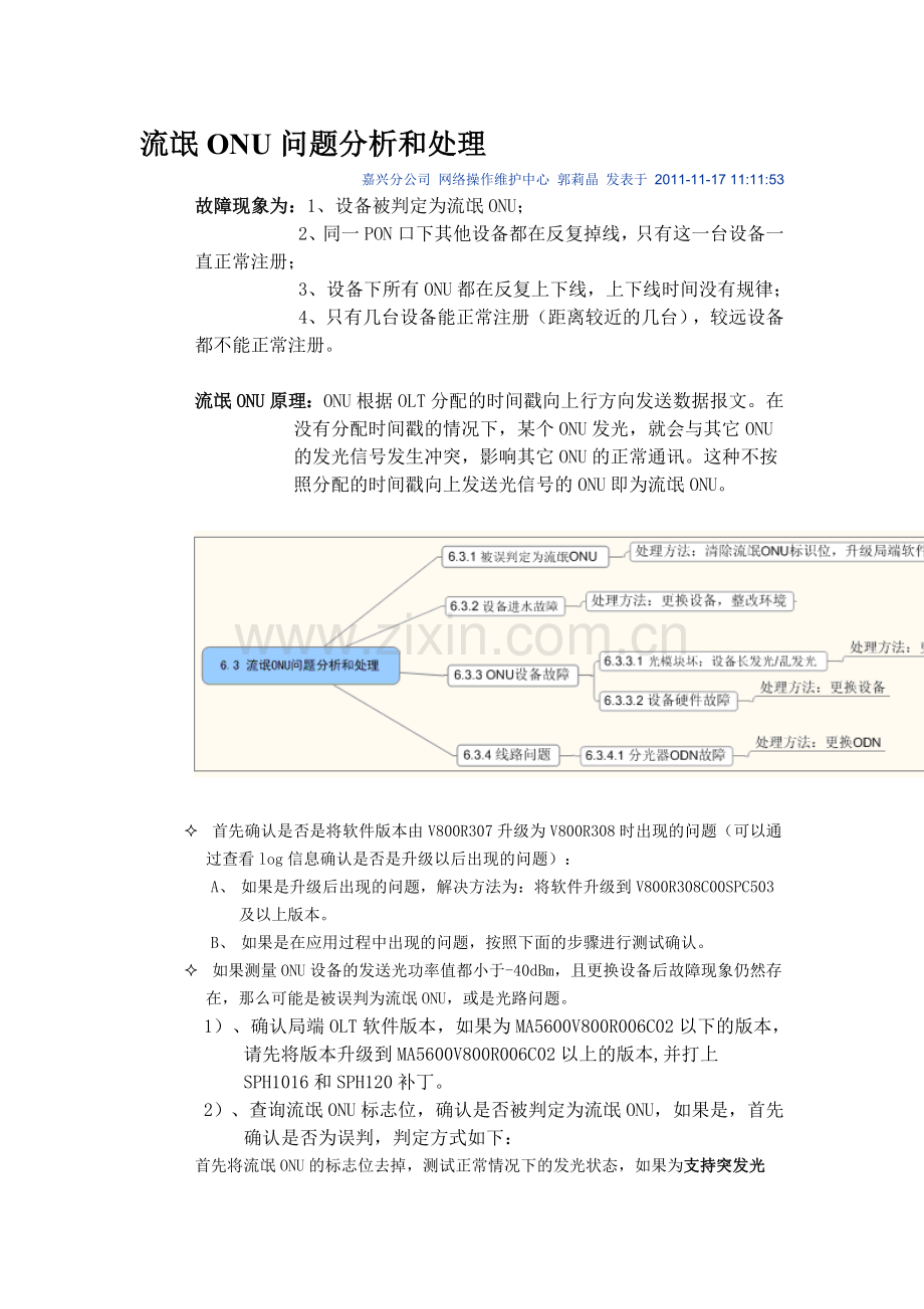 流氓ONU问题分析和处理.doc_第1页