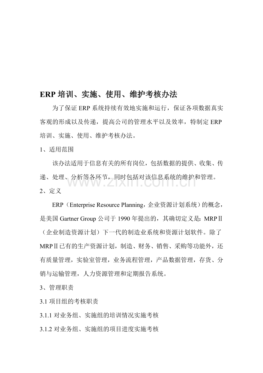 009-项目实施管理(奖惩)制度.doc_第1页