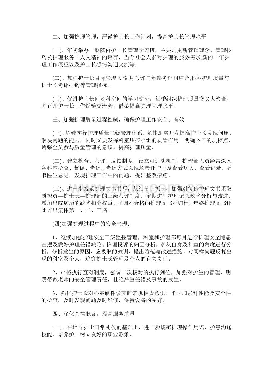 2011年医院护理工作计划.doc_第2页
