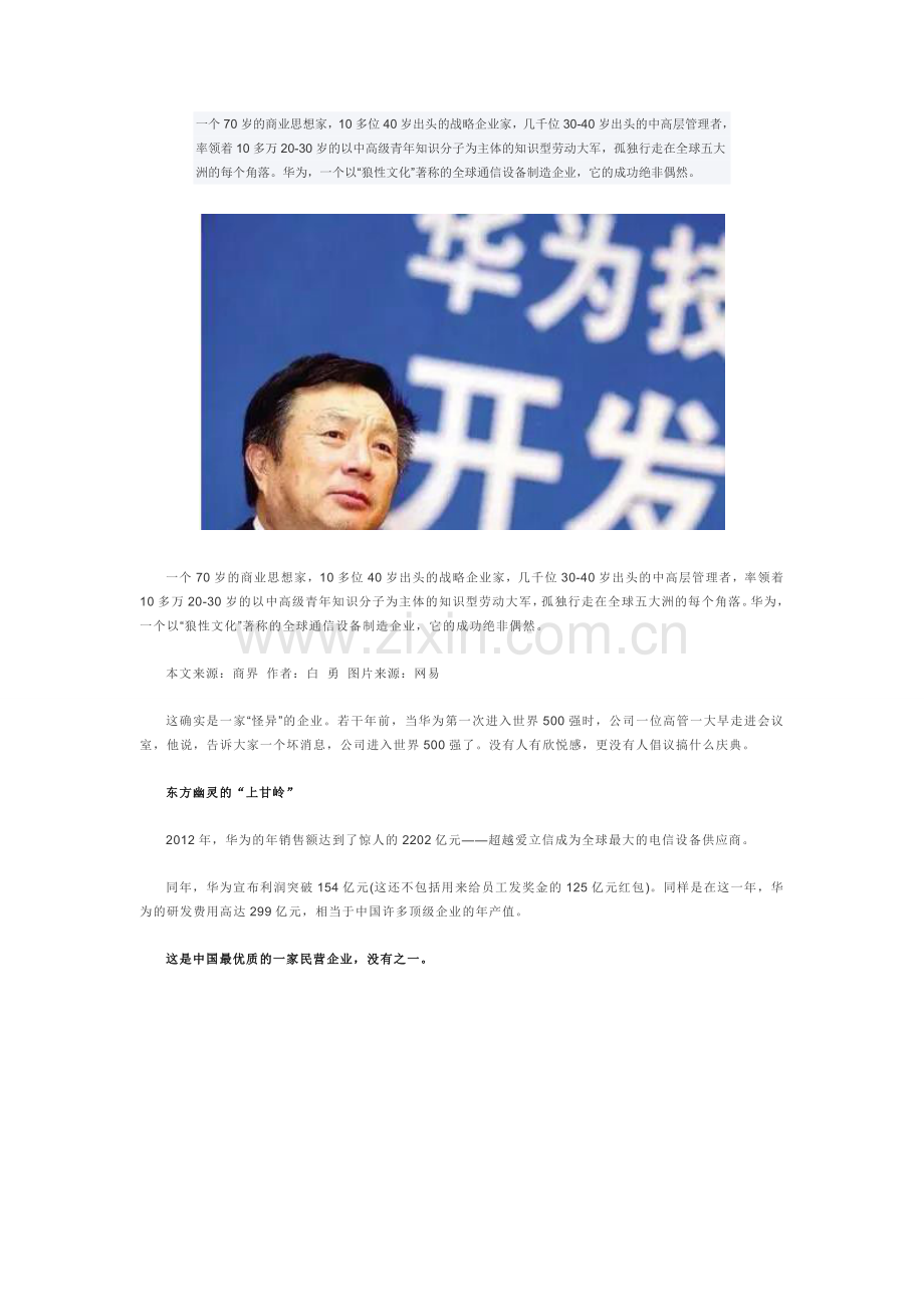华为深度分析.doc_第1页