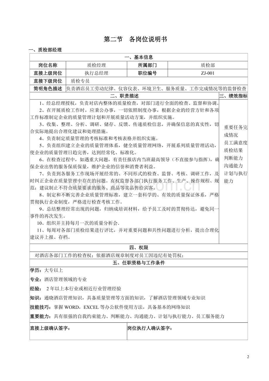 《酒店质检部管理手册》.doc_第2页