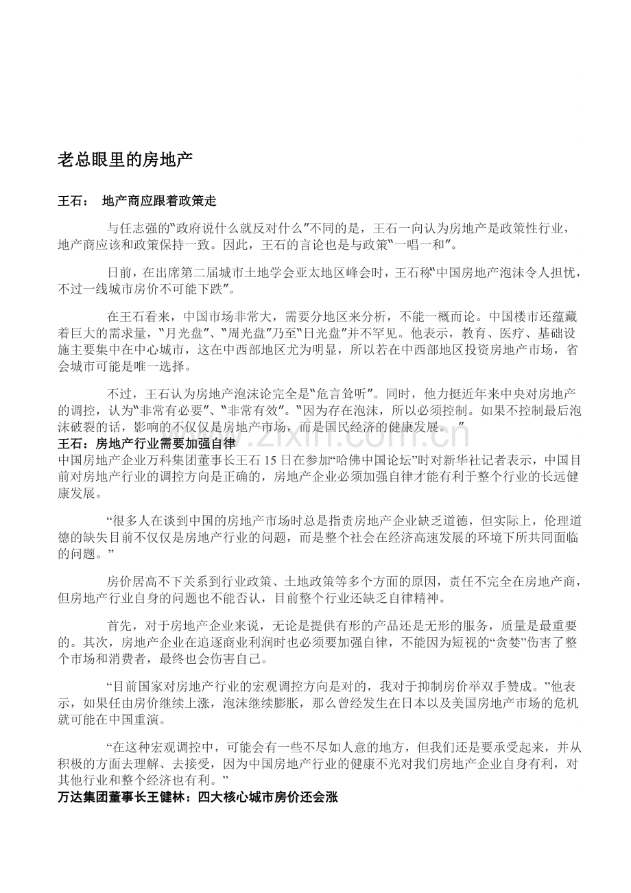 老总眼里的房地产.doc_第1页