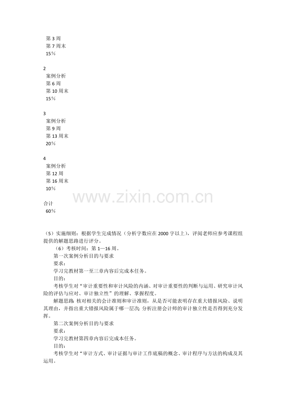 中央电大《审计学》课程基于网络考核改革方案.doc_第2页