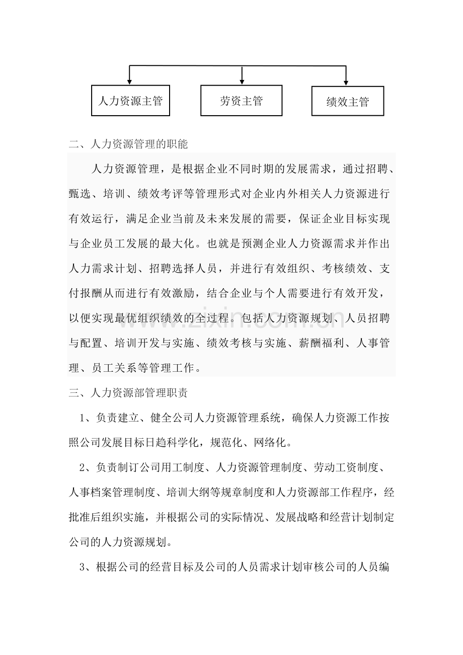 人力资源部运行方案.doc_第2页