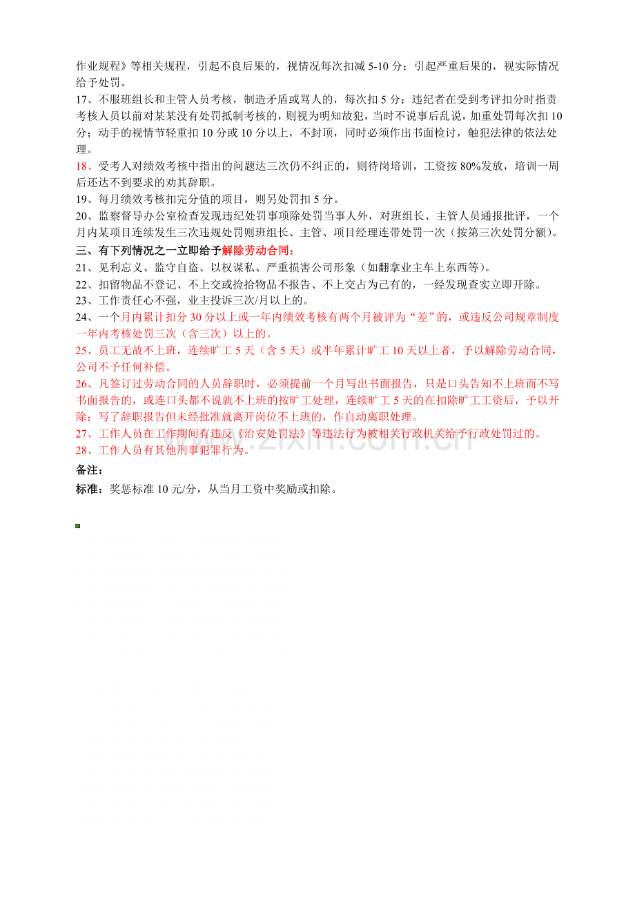 江苏新能源物业服务有限公司奖惩制度新.doc_第2页