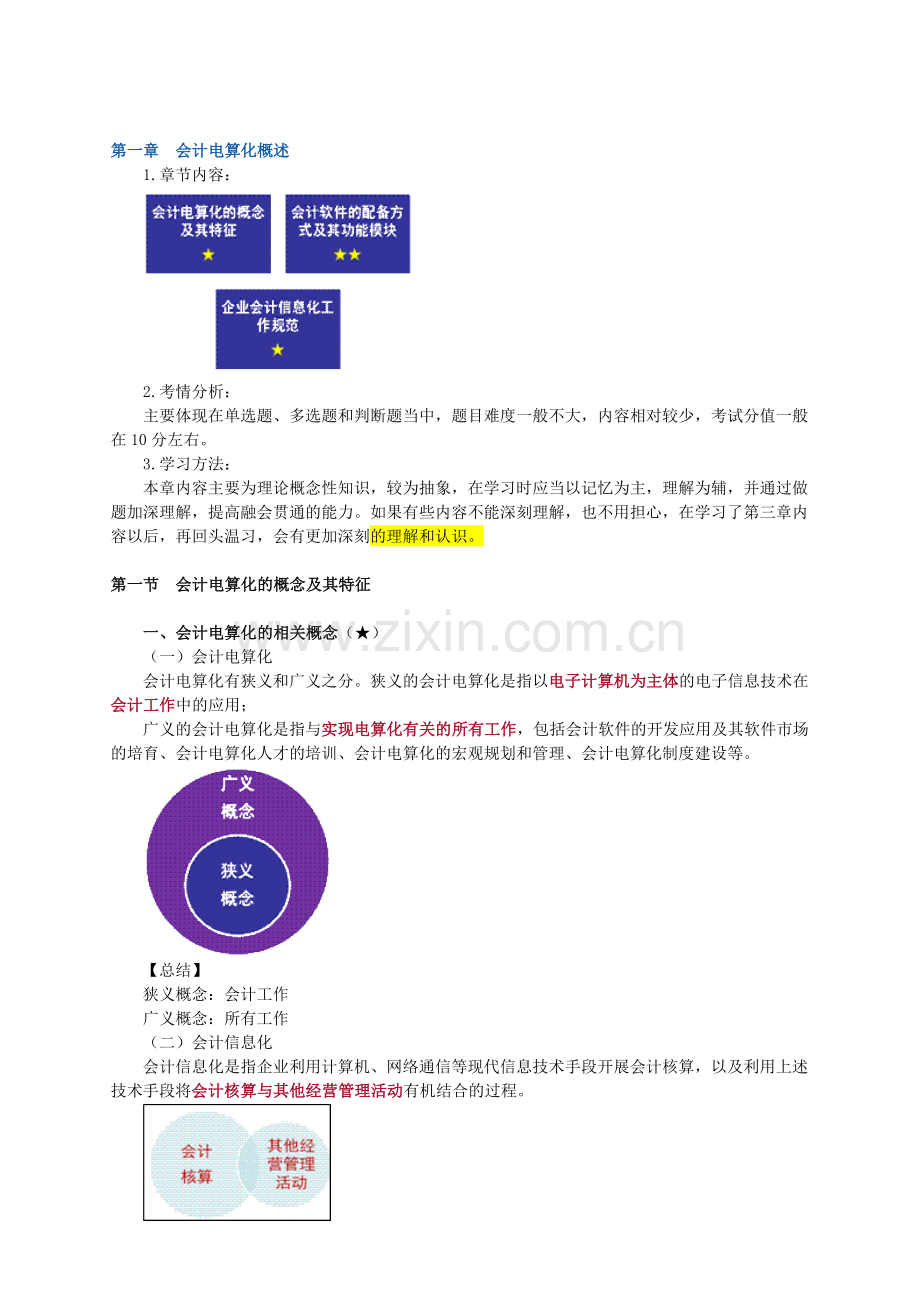 第一部分-会计电算化概述.doc_第1页