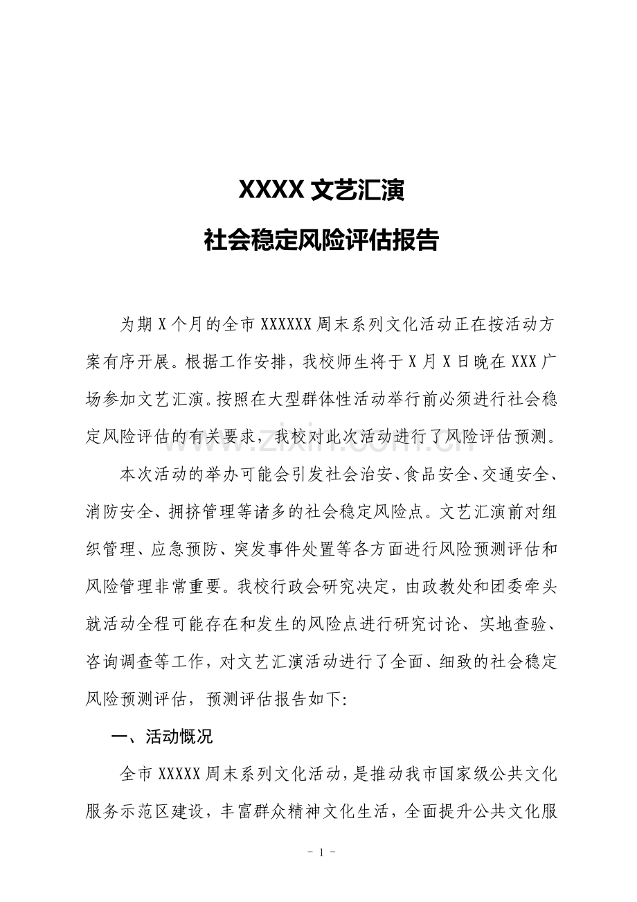 大型群众活动安全风险评估.doc_第1页