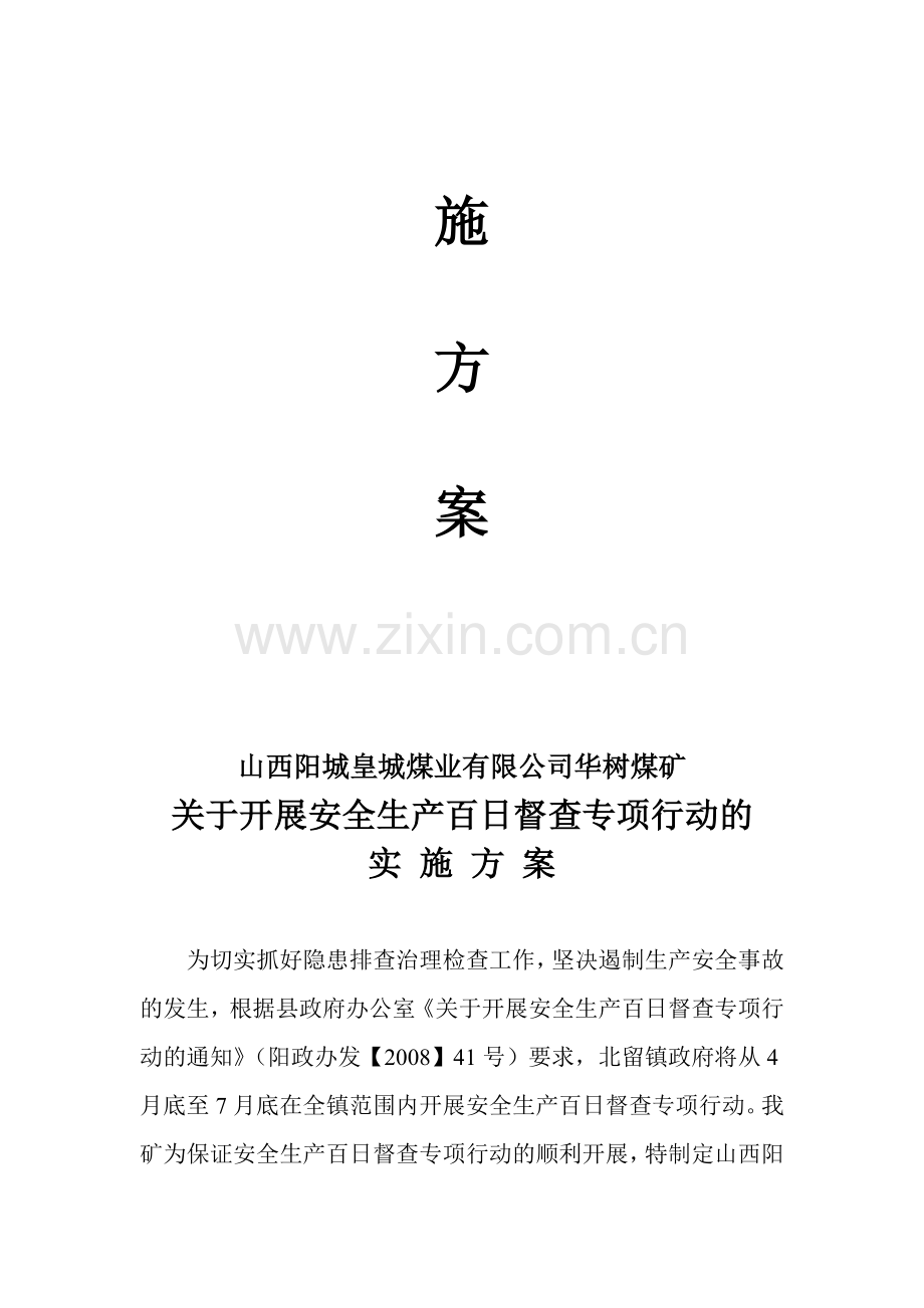 安全生产百日督查专项行动实施方案.doc_第2页