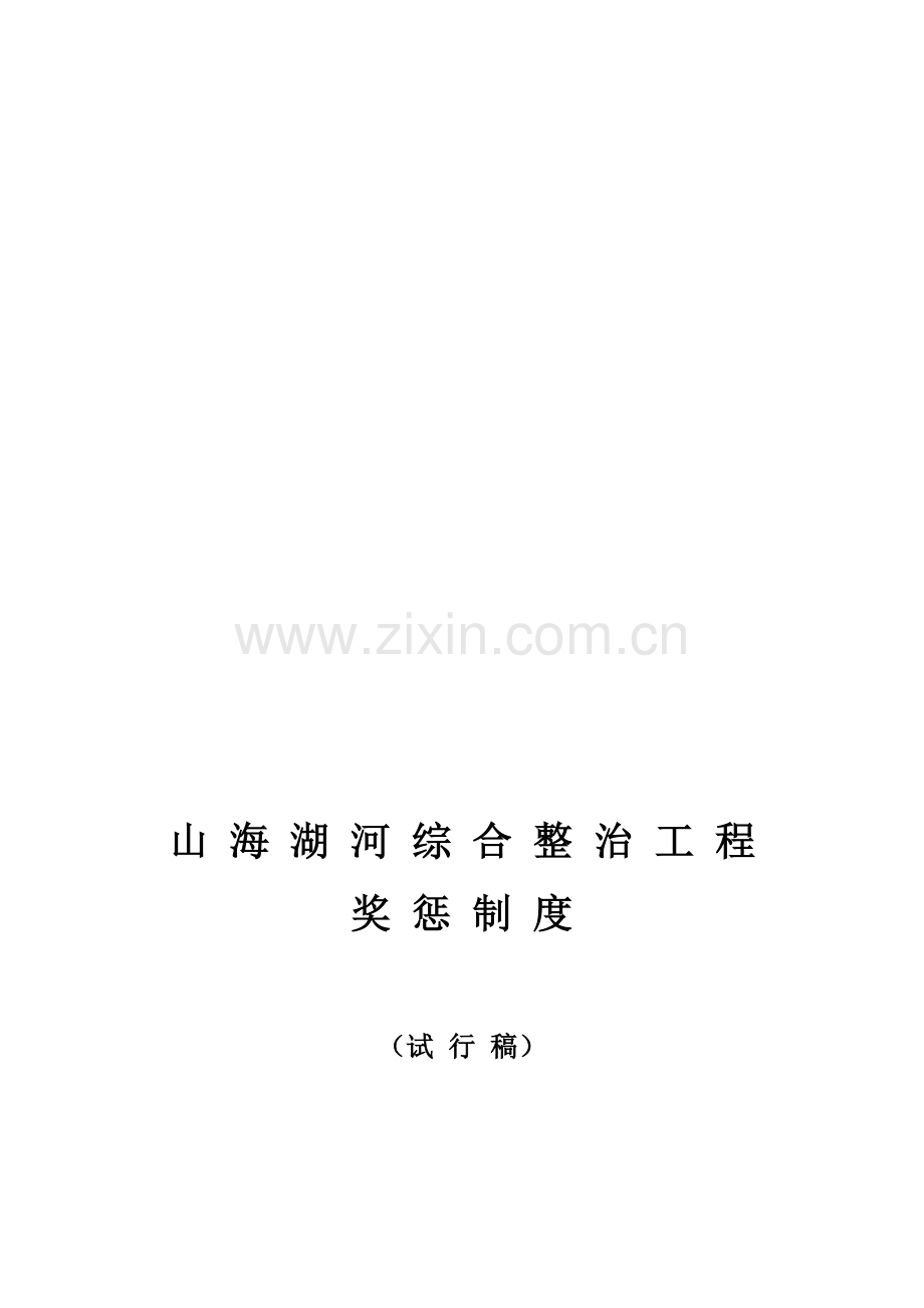 奖罚制度(试行稿)20130717.doc_第1页
