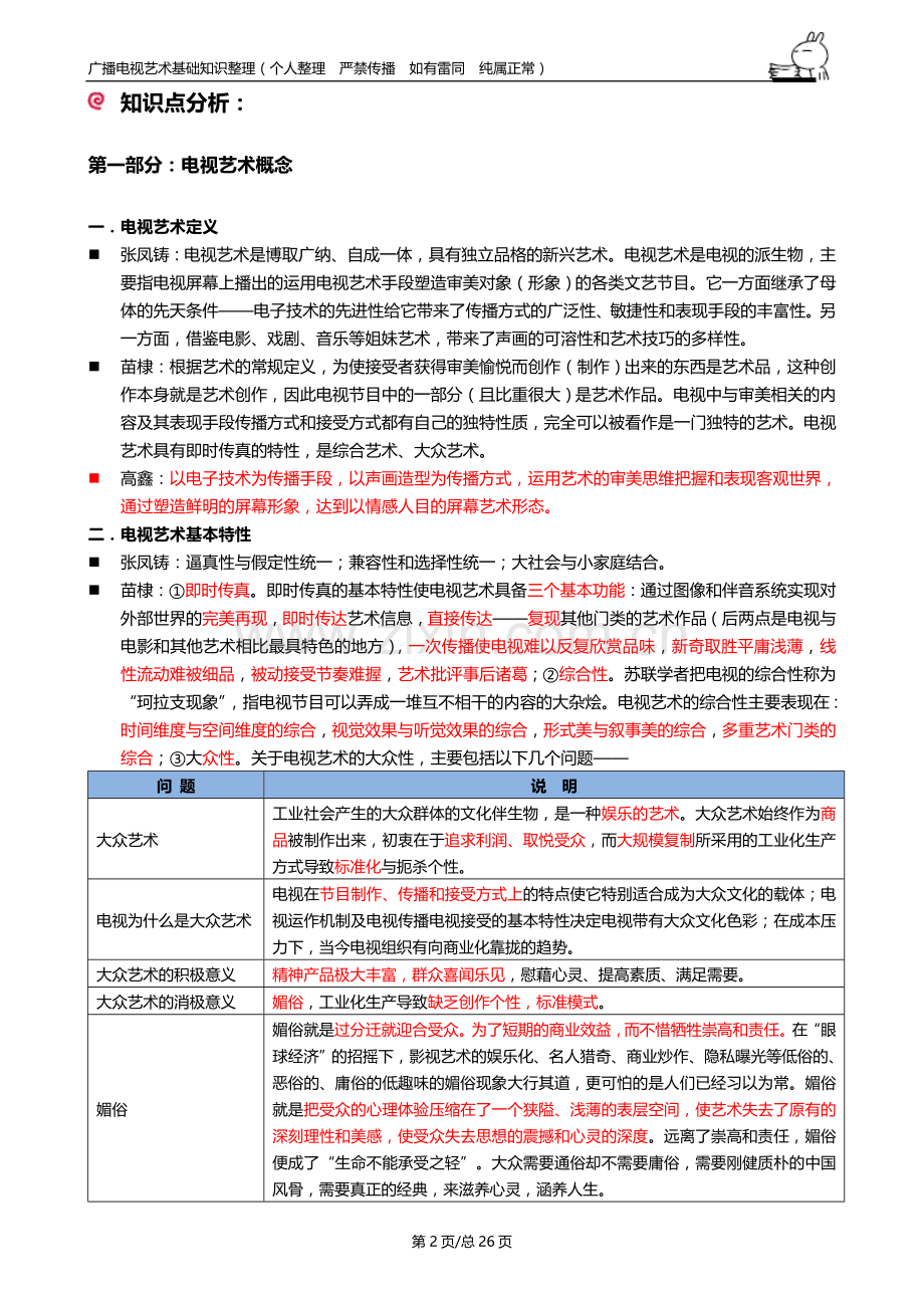 广播电视艺术基础知识总结.doc_第2页