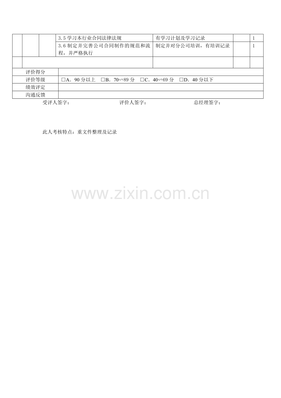 综合部全体人员绩效考核.doc_第2页