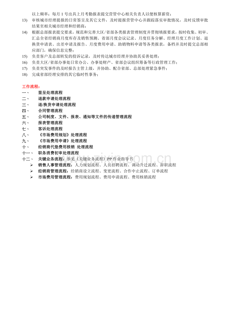助理岗位职责及工作流程--.doc_第2页