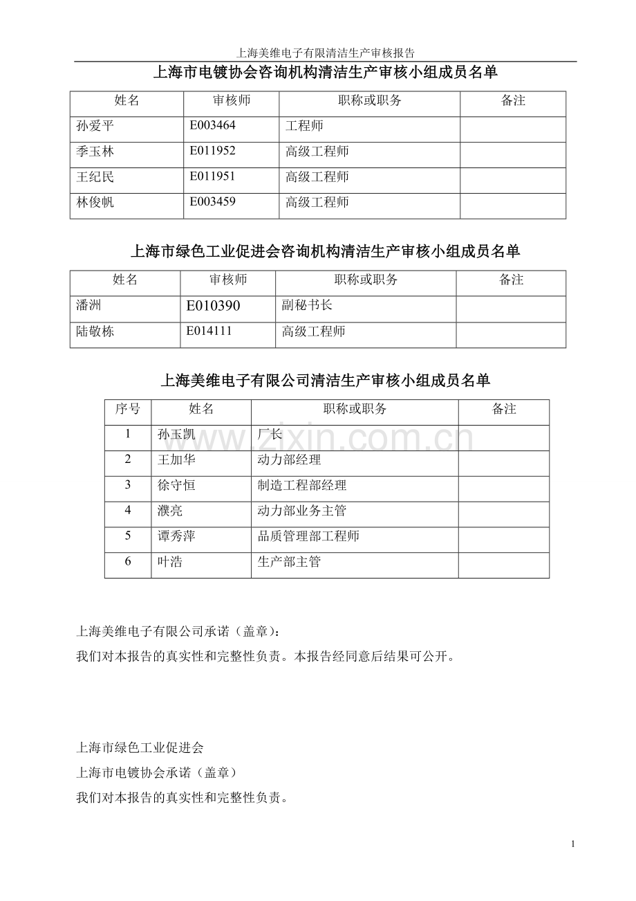 电子有限公司清洁生产审核报告.doc_第2页