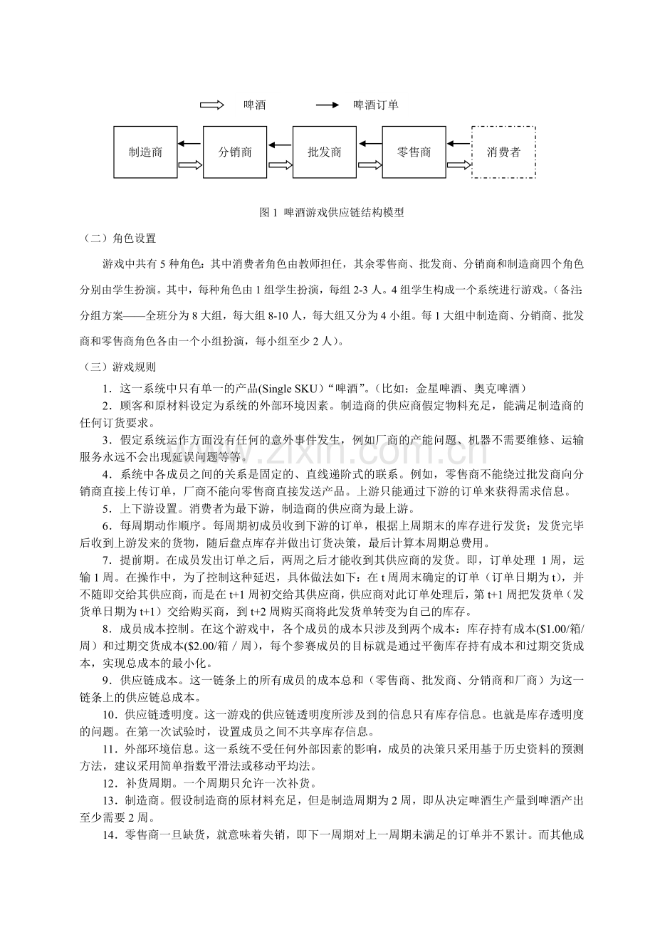 啤酒游戏试验操作手册-全册.doc_第2页