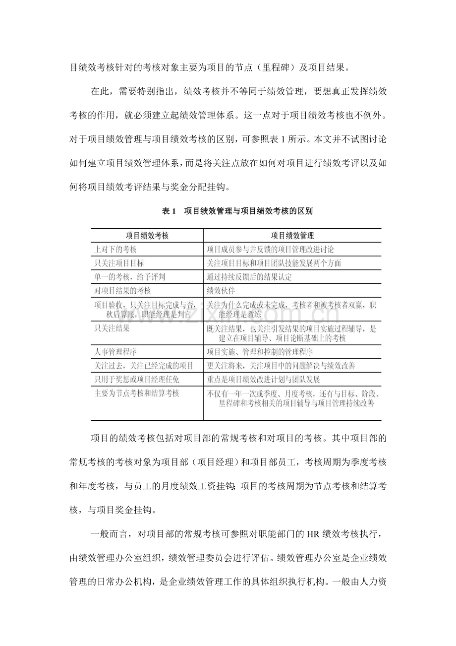 房地产开发企业项目考核与奖金分配机制探析.doc_第2页