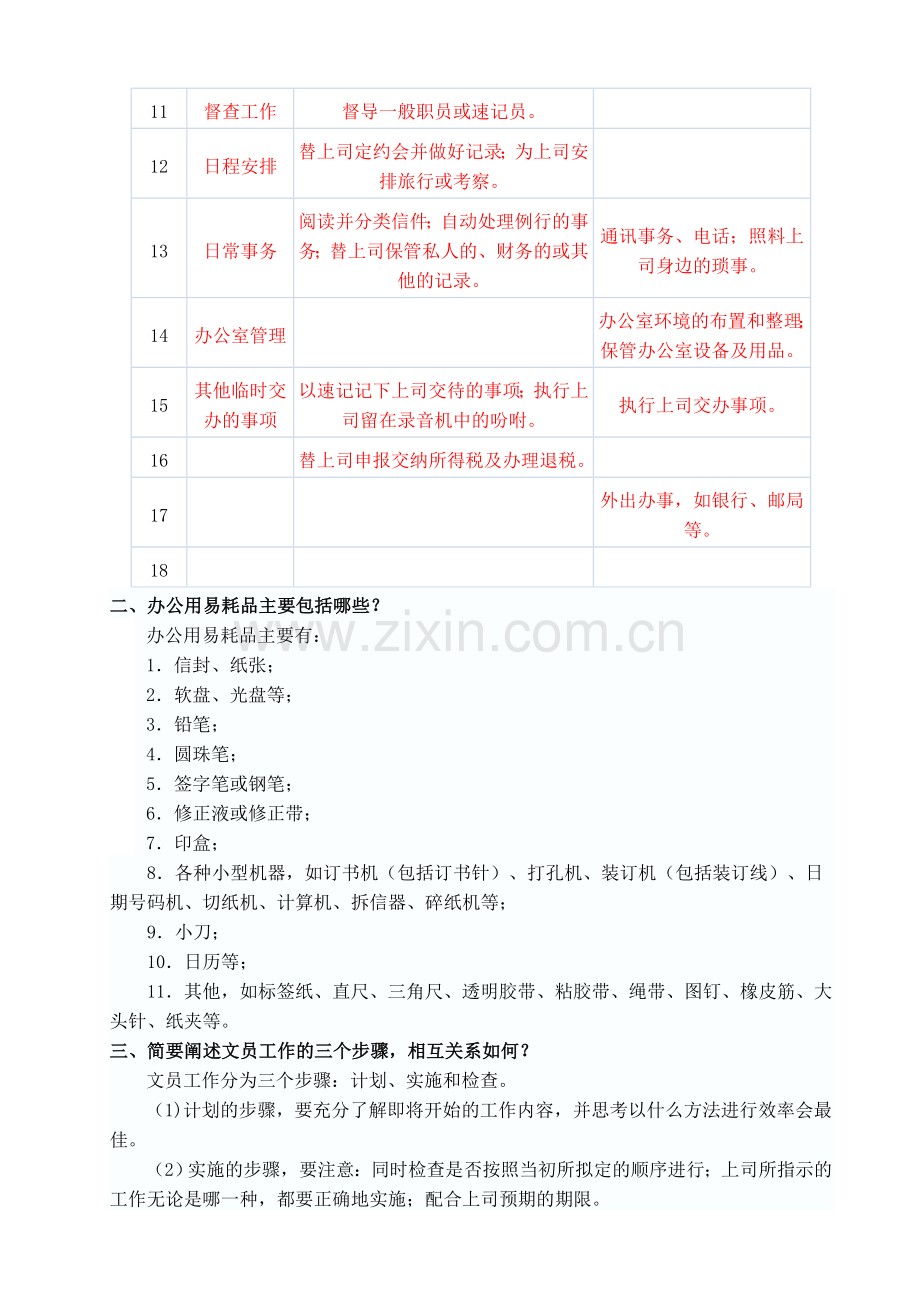 办公室管理形成性考核册及参考答案[1][1].doc_第2页