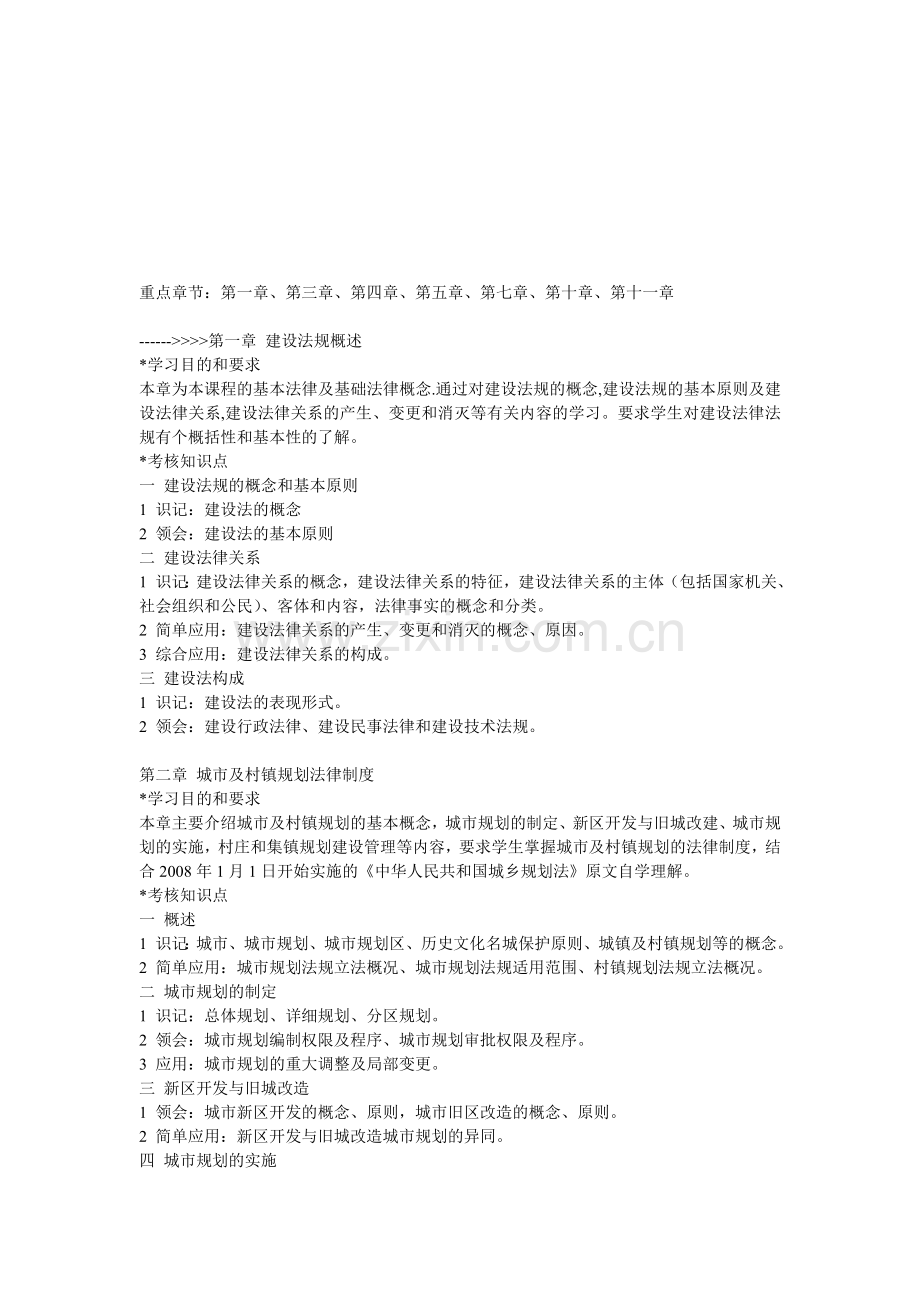 建设房地产法规大纲.doc_第1页