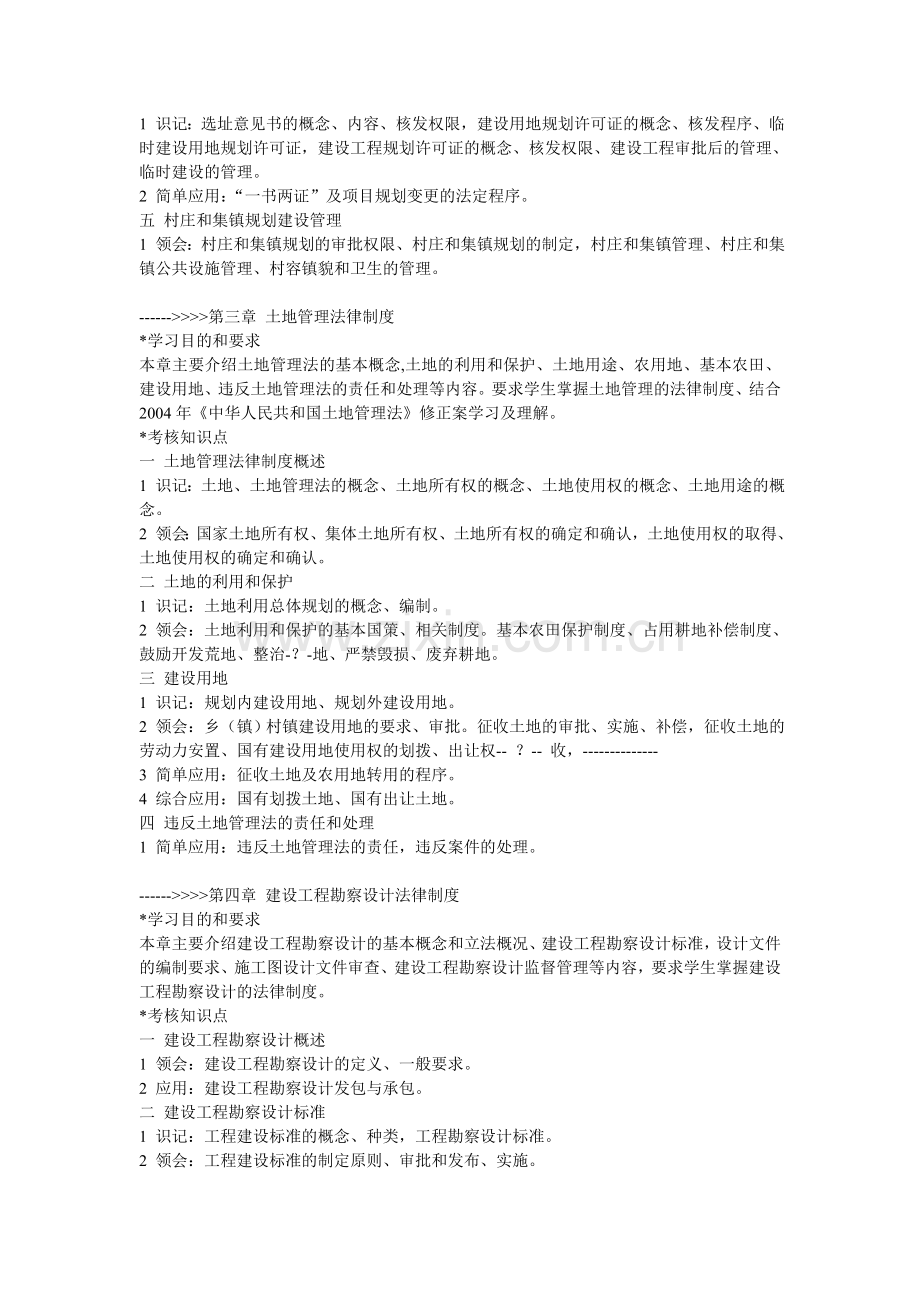 建设房地产法规大纲.doc_第2页