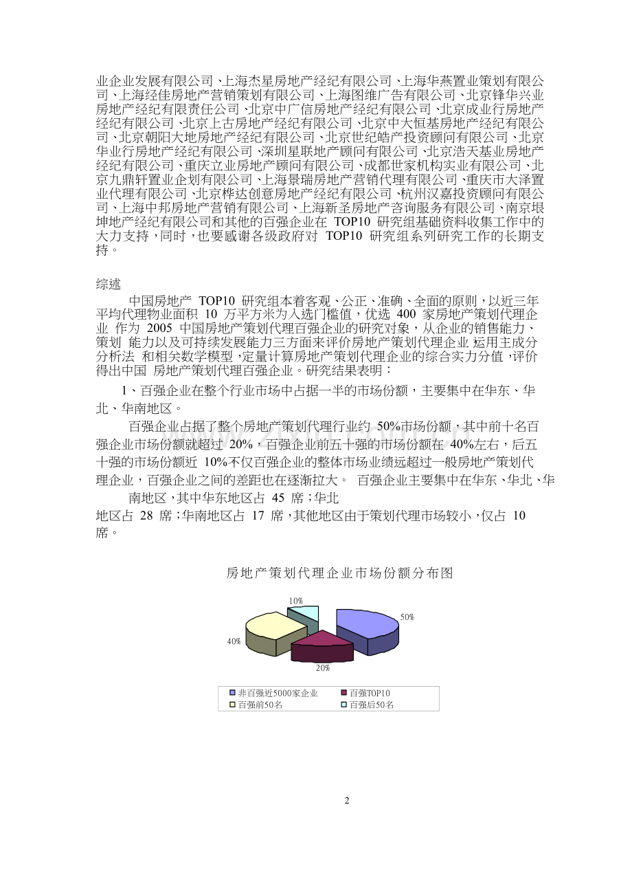 2005房地产策划代理机构报告.doc_第2页